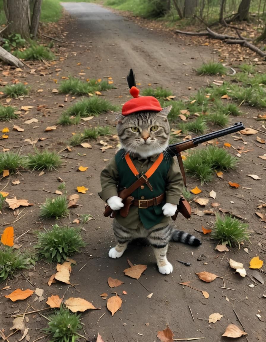 Be very very quiet,  I'ma huntin robins