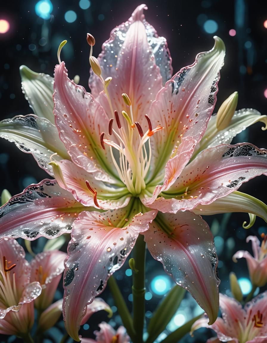 A  lily flower