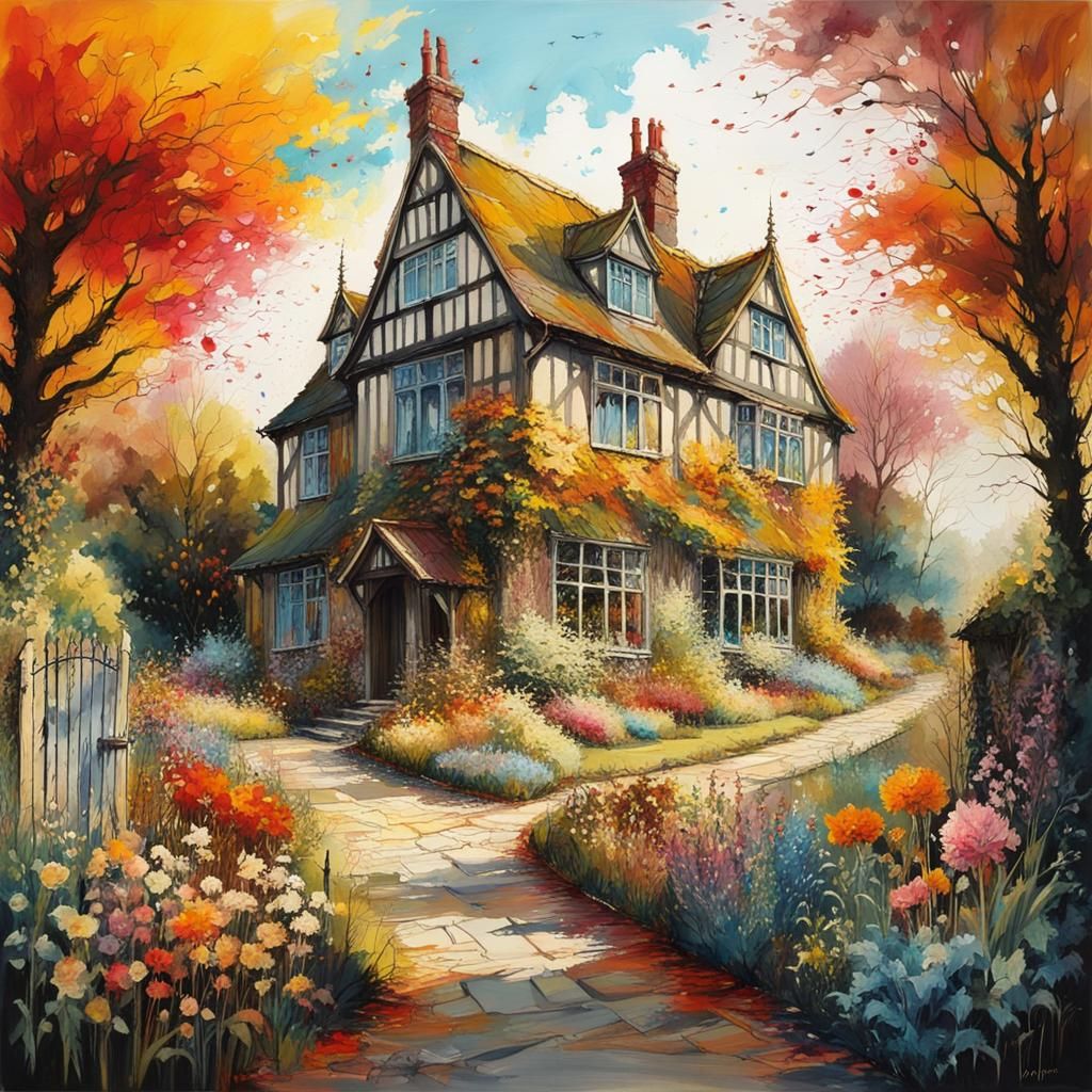 Old English Tudor Manor