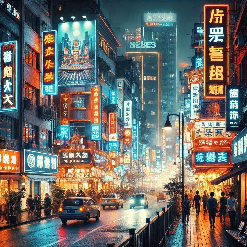 Nightlife  by @Neromagenta