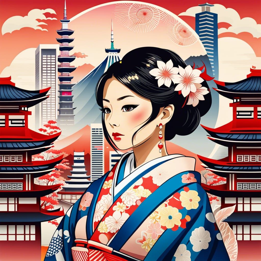 Japanese culture - AI Generated Artwork - NightCafe Creator