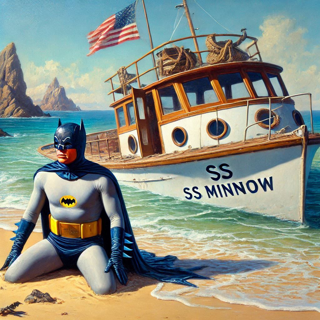 Batman on Gilligan's Island
