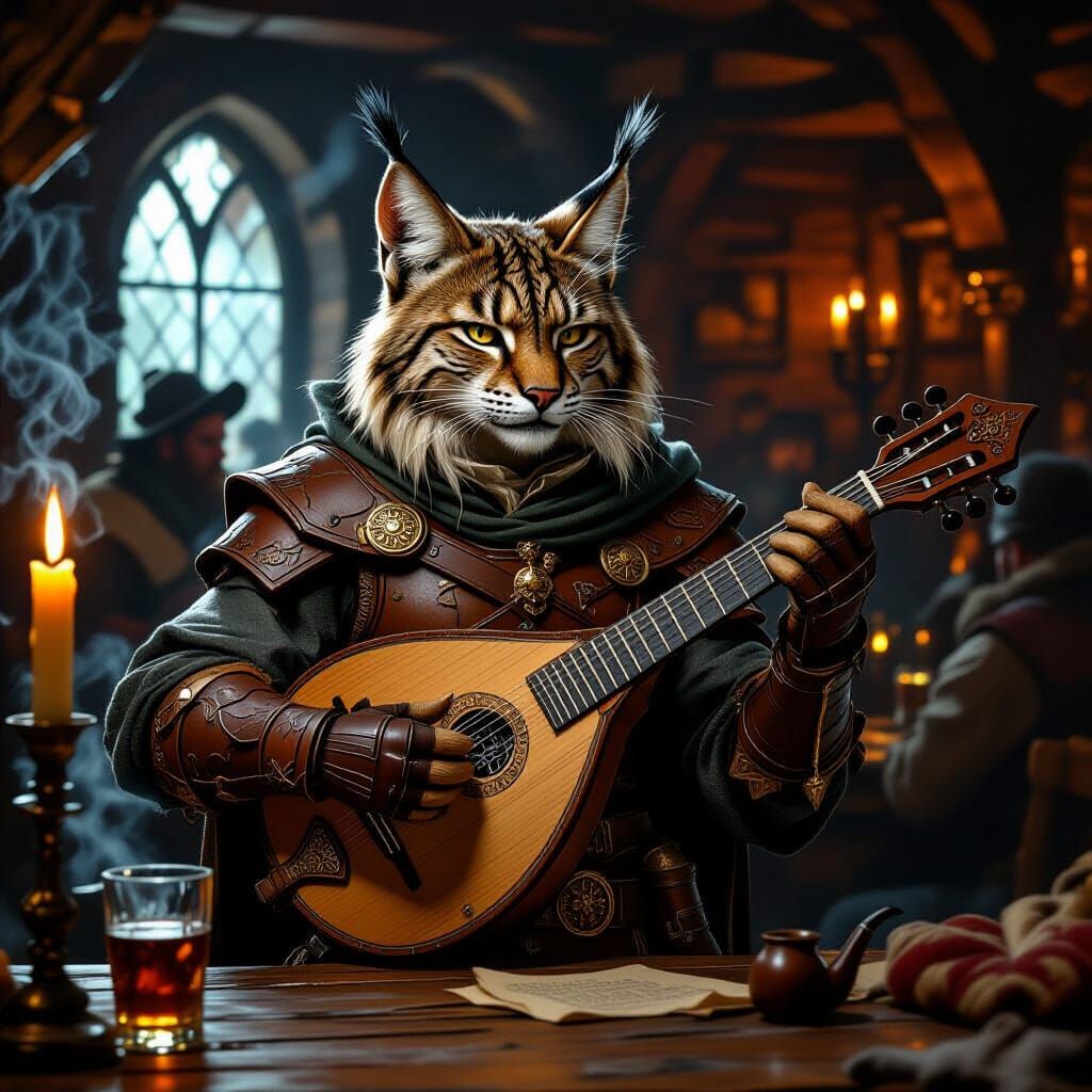 Don't shoot the bard, he does his best  by @Olemanwalkin 