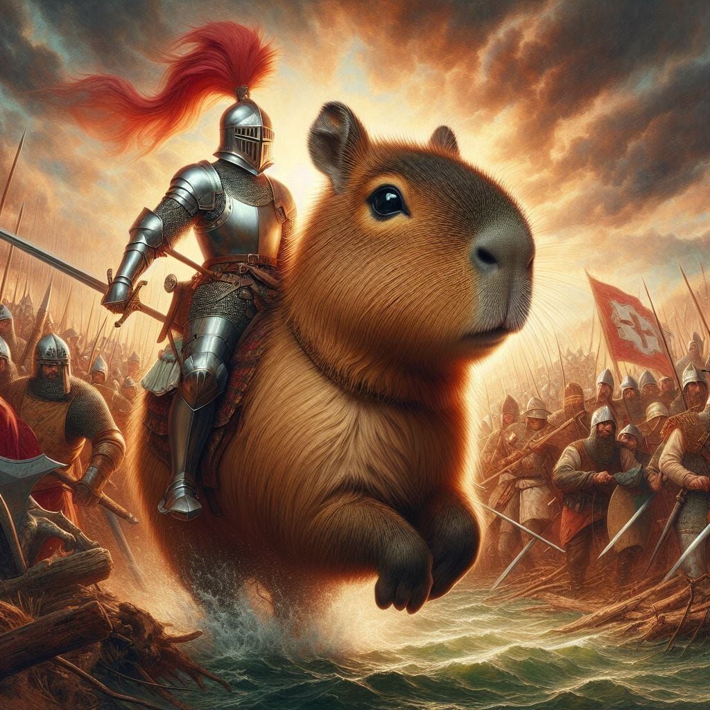 Crusading Capybara!