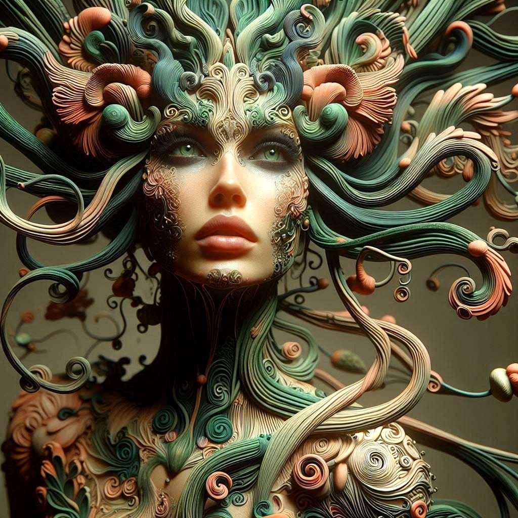 Flow Lines Lady.....