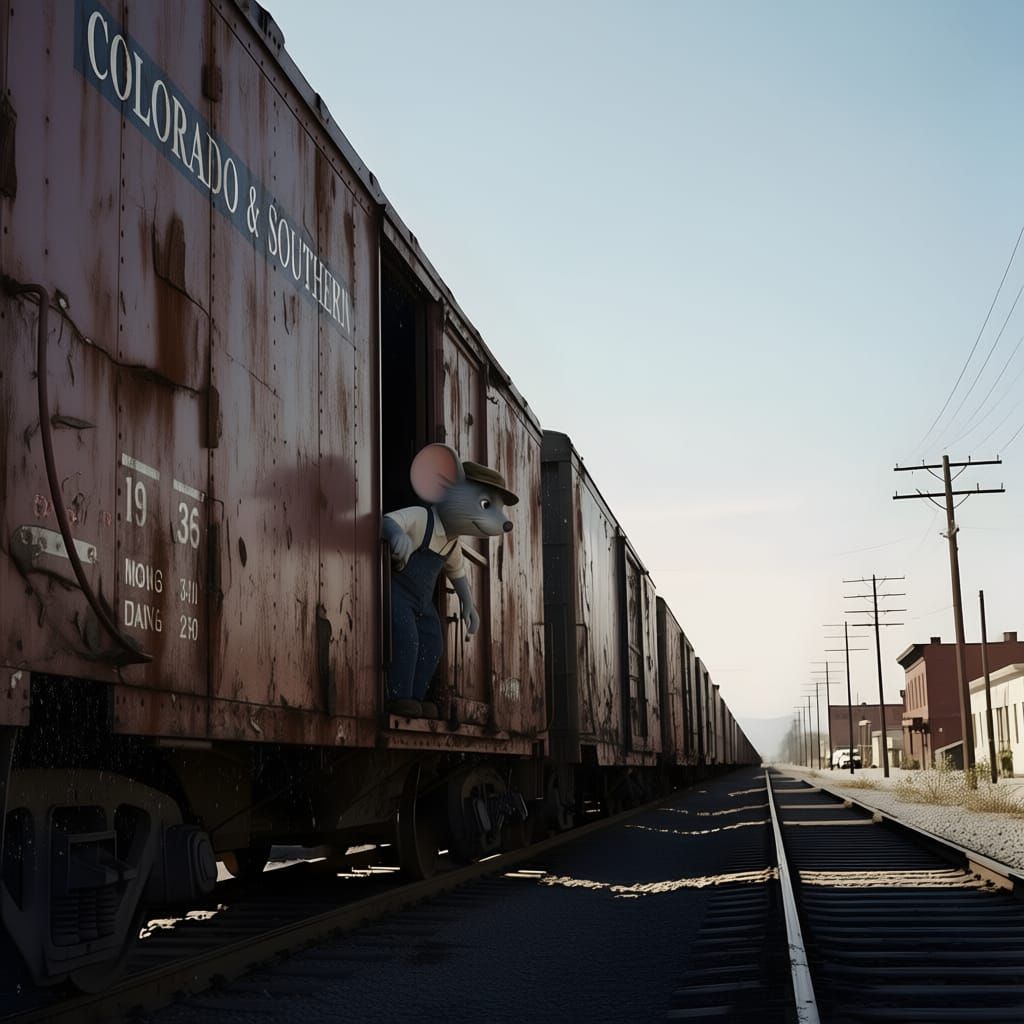 Nonny Hops a Freight  