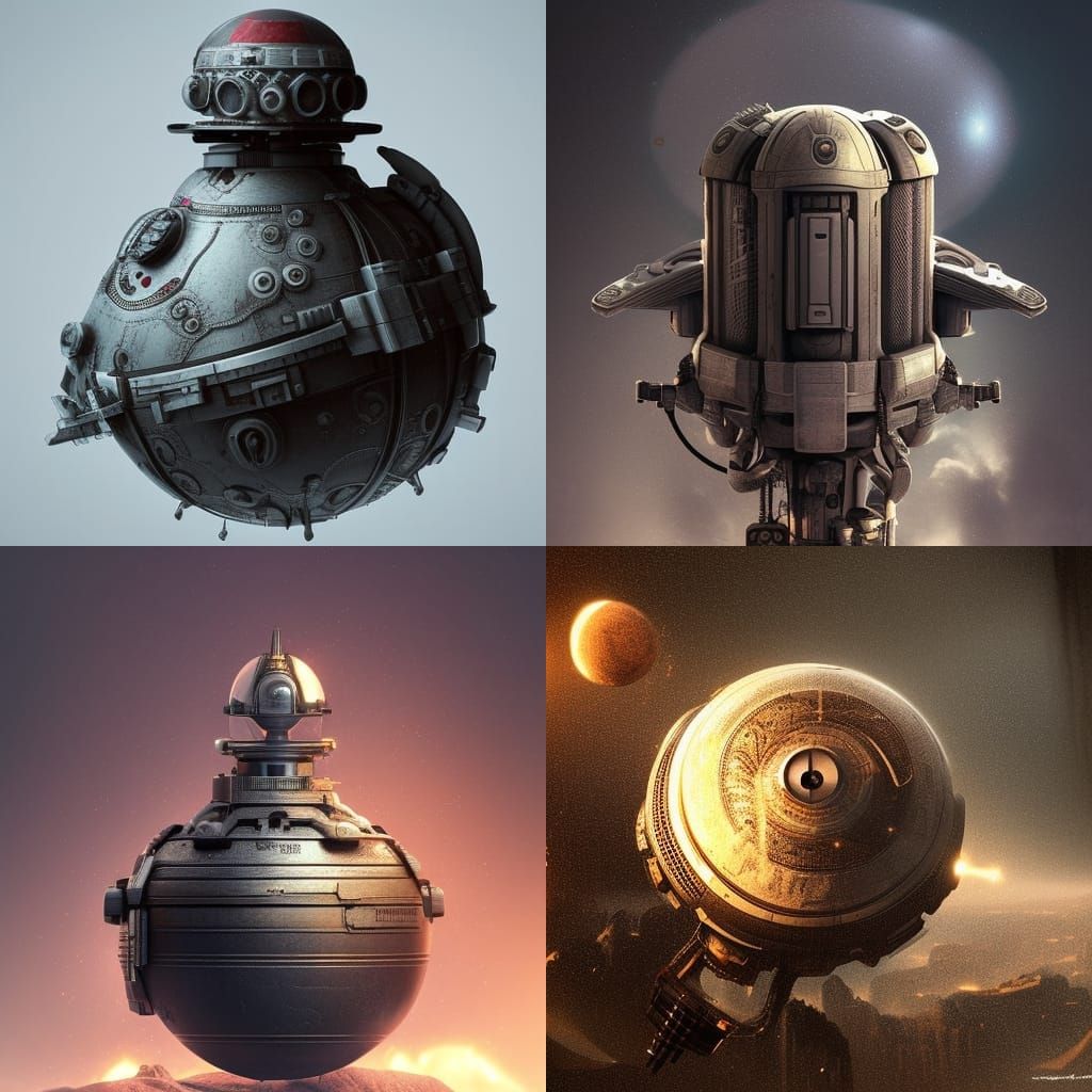sci-fi grenade, Epic cinematic brilliant stunning intricate ...