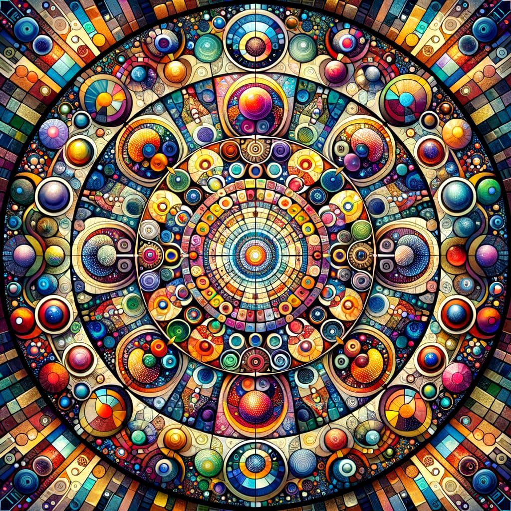 Kaleidoscope art   by @MacMikkola