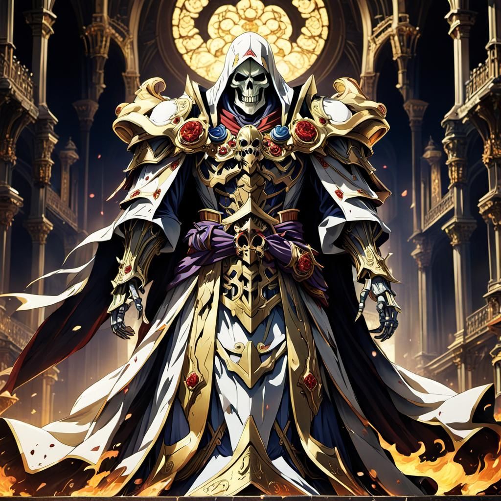 Ainz Ooal Gown, Overlord  by @Urmagerd