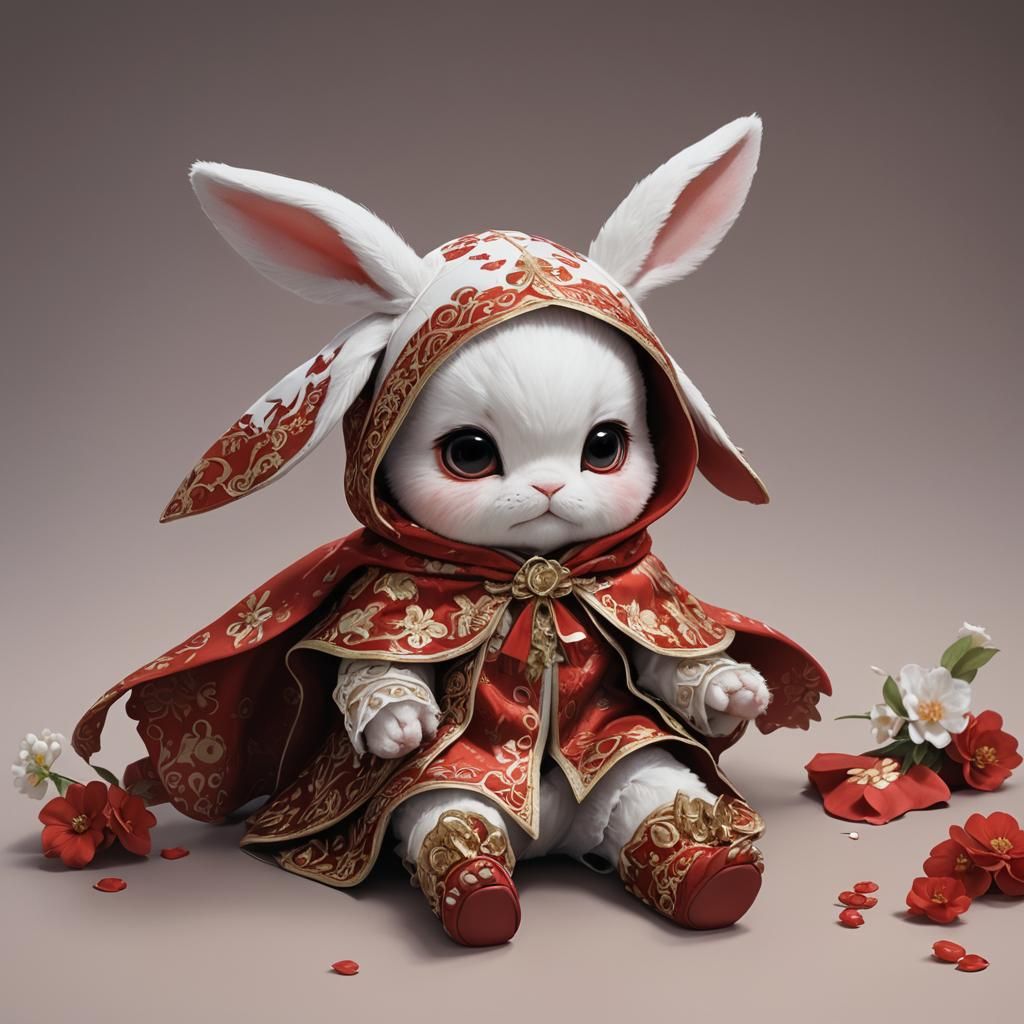 plush bunny ___