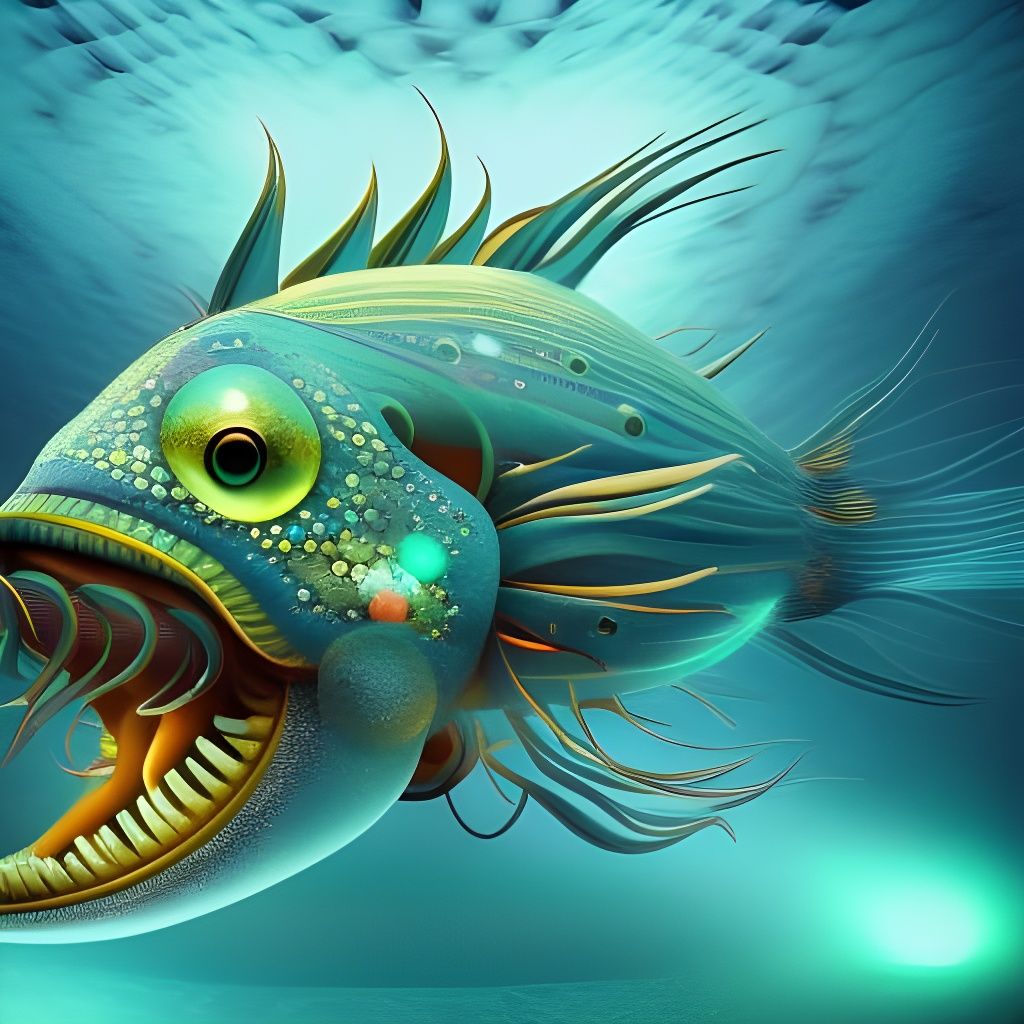 Amazing Luminescent Fish