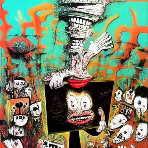 A perfect complete masterpiece painting of king sicko by Phi...