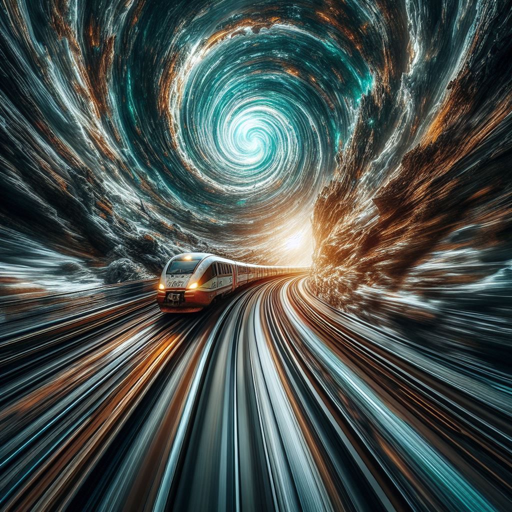 Journey Through the Cosmic Vortex