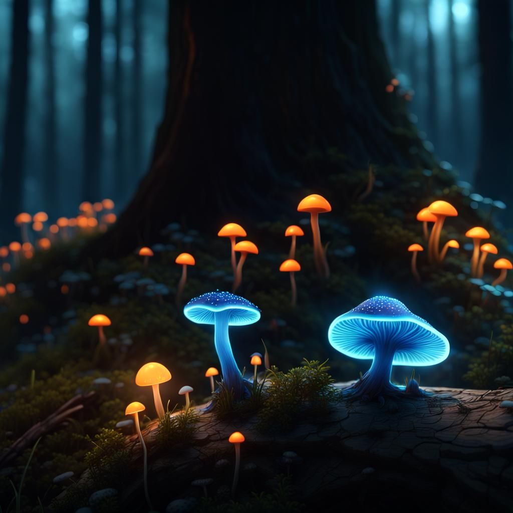 Bioluminescent Fungi