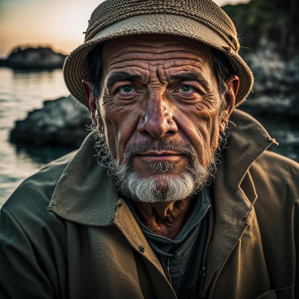 fisherman portrait