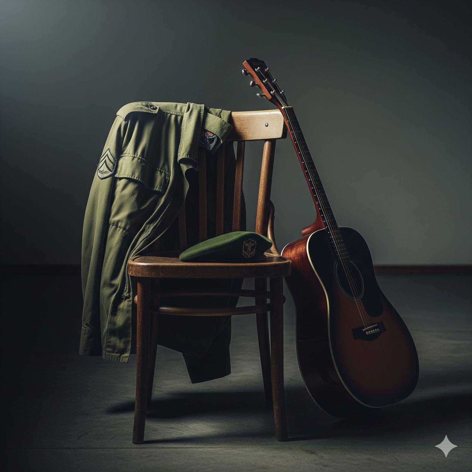 Everything remains except the human being.