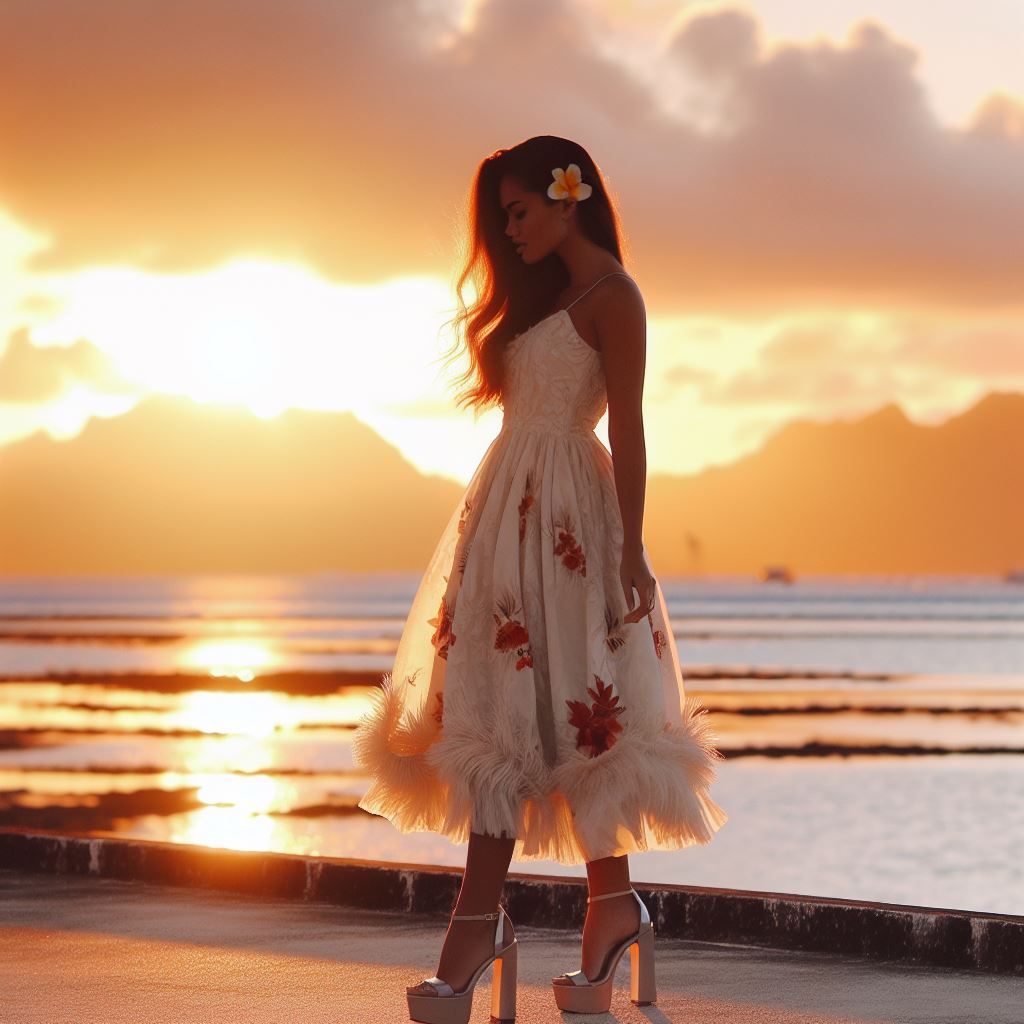 beautiful Samoan women