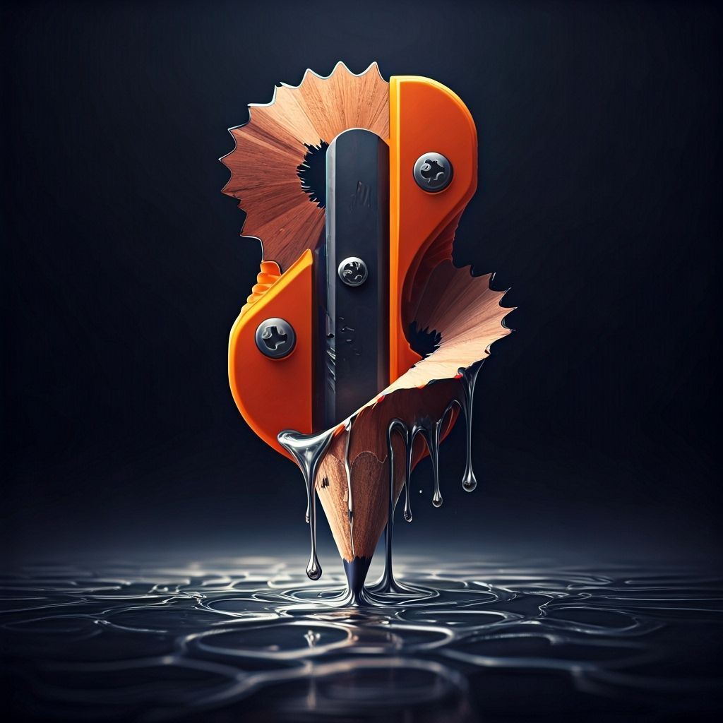 PENCIL SHARPENER  by @KILLJOY KATE