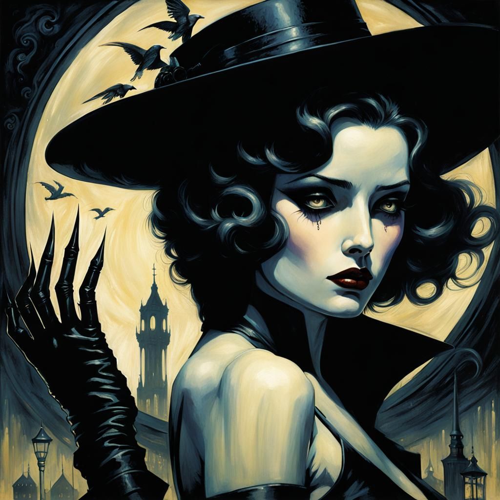 Beautiful Noir Gerald Brom film noir romanticism beautiful complex ...