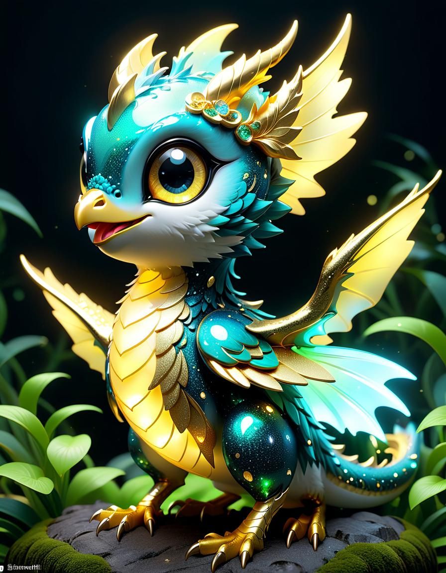 Chibi Griffin - AI Generated Artwork - NightCafe Creator