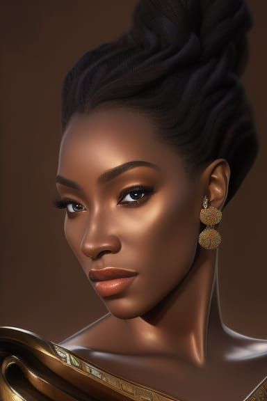 Ezili, Haitian Love Goddess - AI Generated Artwork - NightCafe Creator