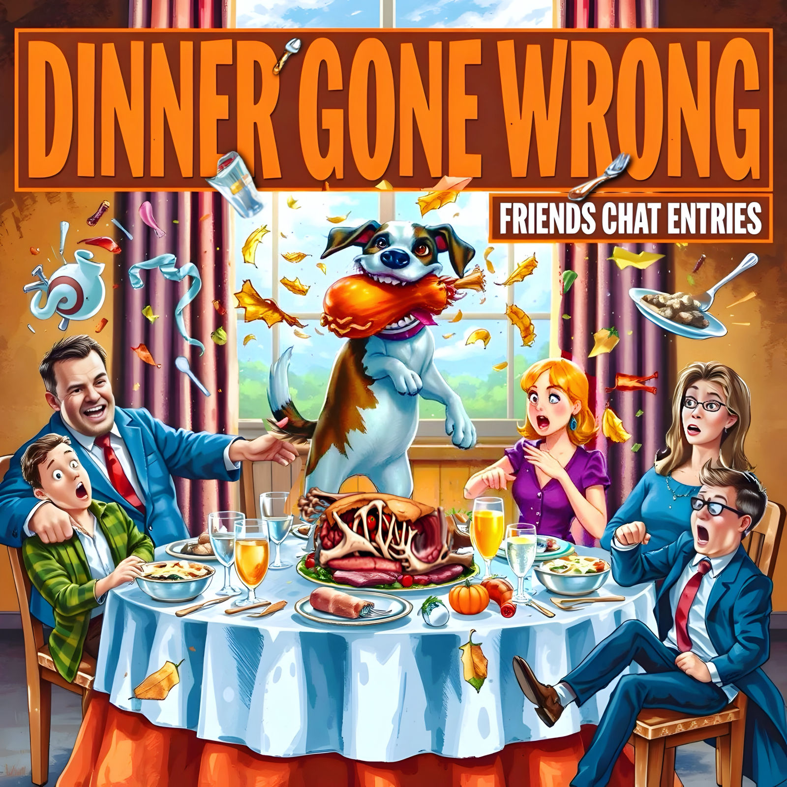 Friends Chat Entries  -  Dinner Gone Wrong
Daily Challenge #...