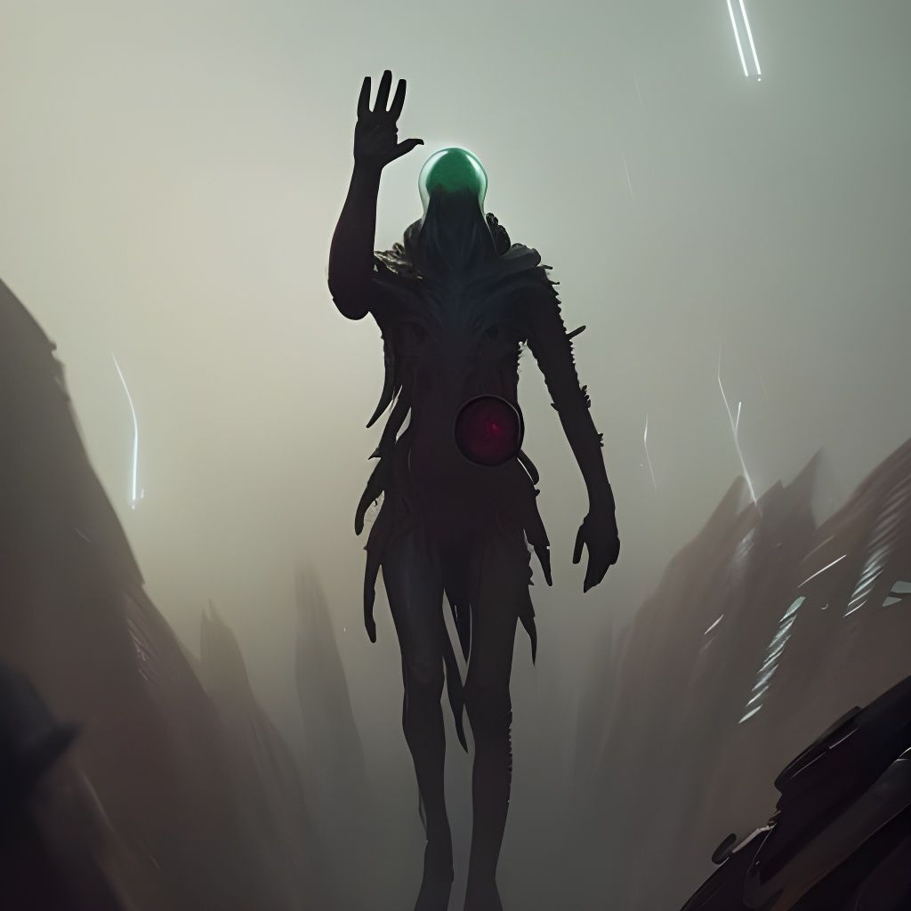 Peaceful Alien Traveler