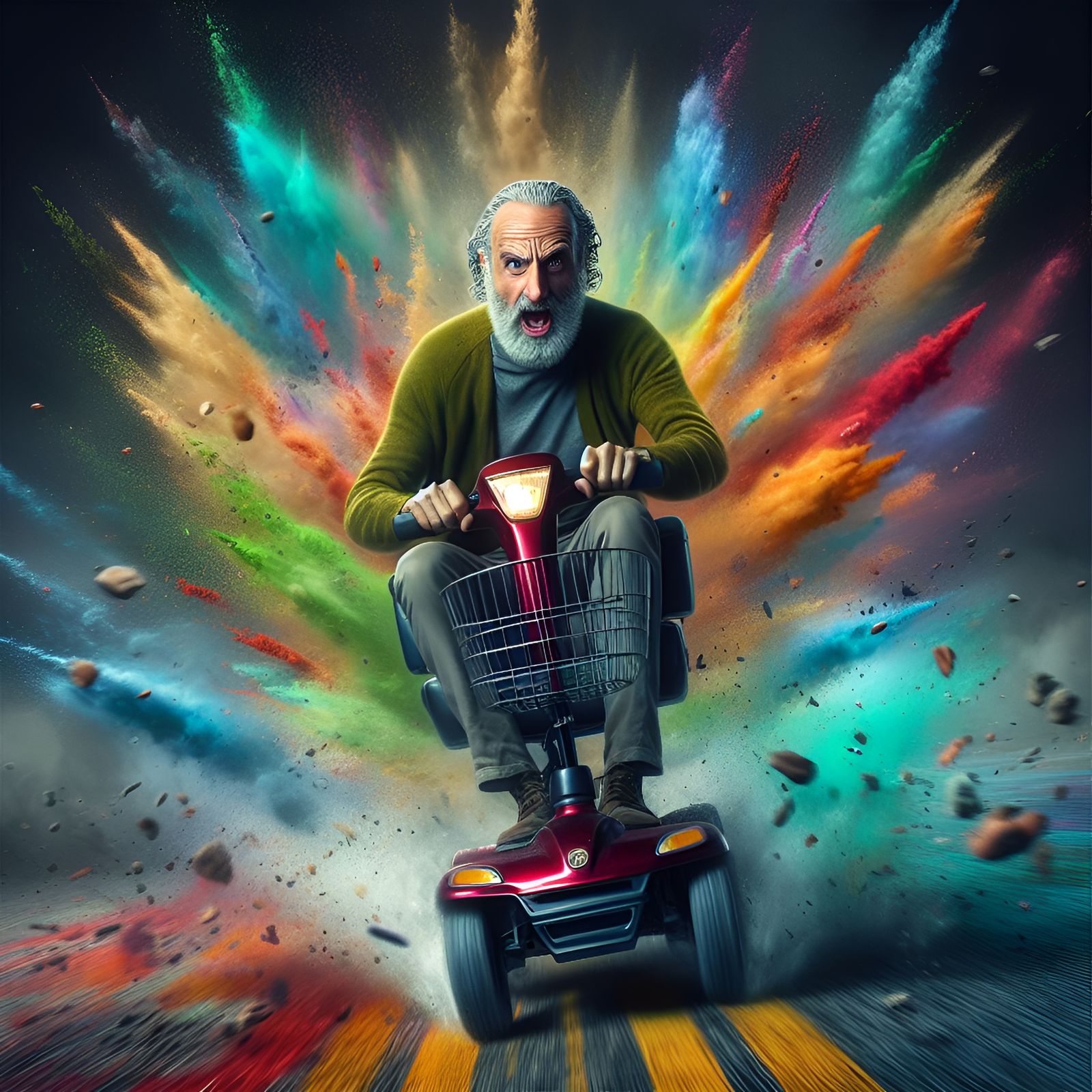 Old Rick Grimes BI 1-4