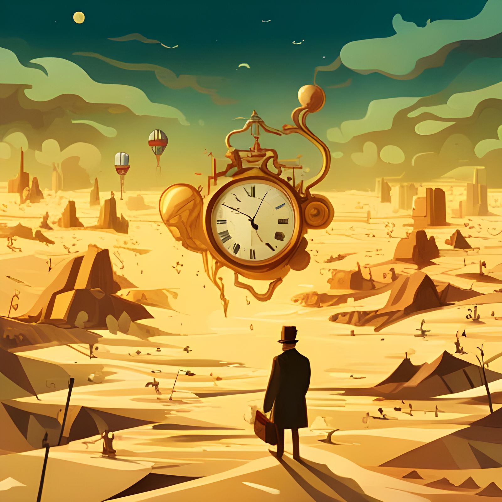 Time's an Illusion   by @Thombmx