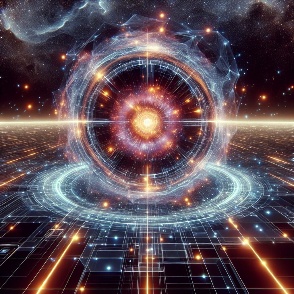 stargate  explosion  in space quantum fields 