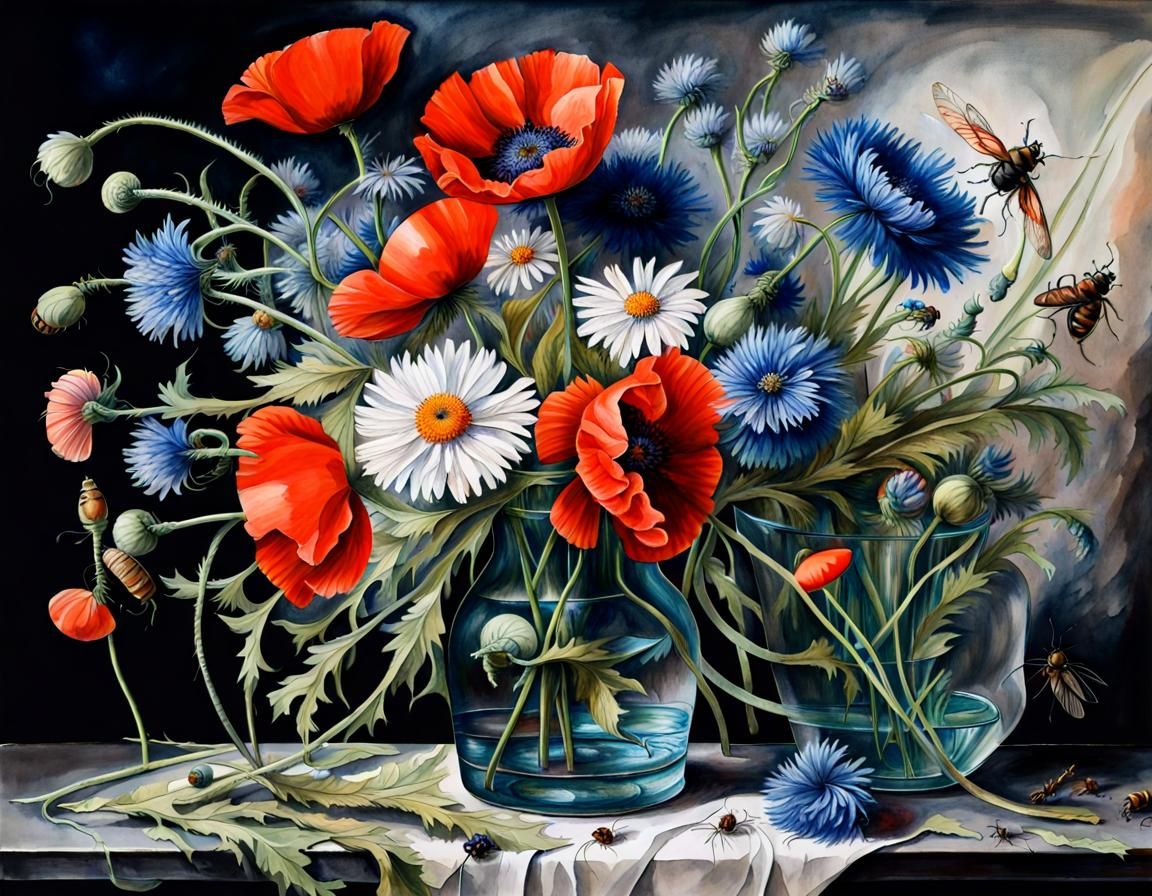 Flowers in vase