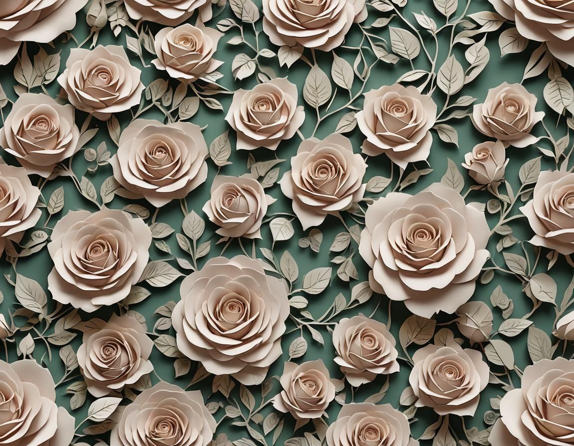 kirigami roses