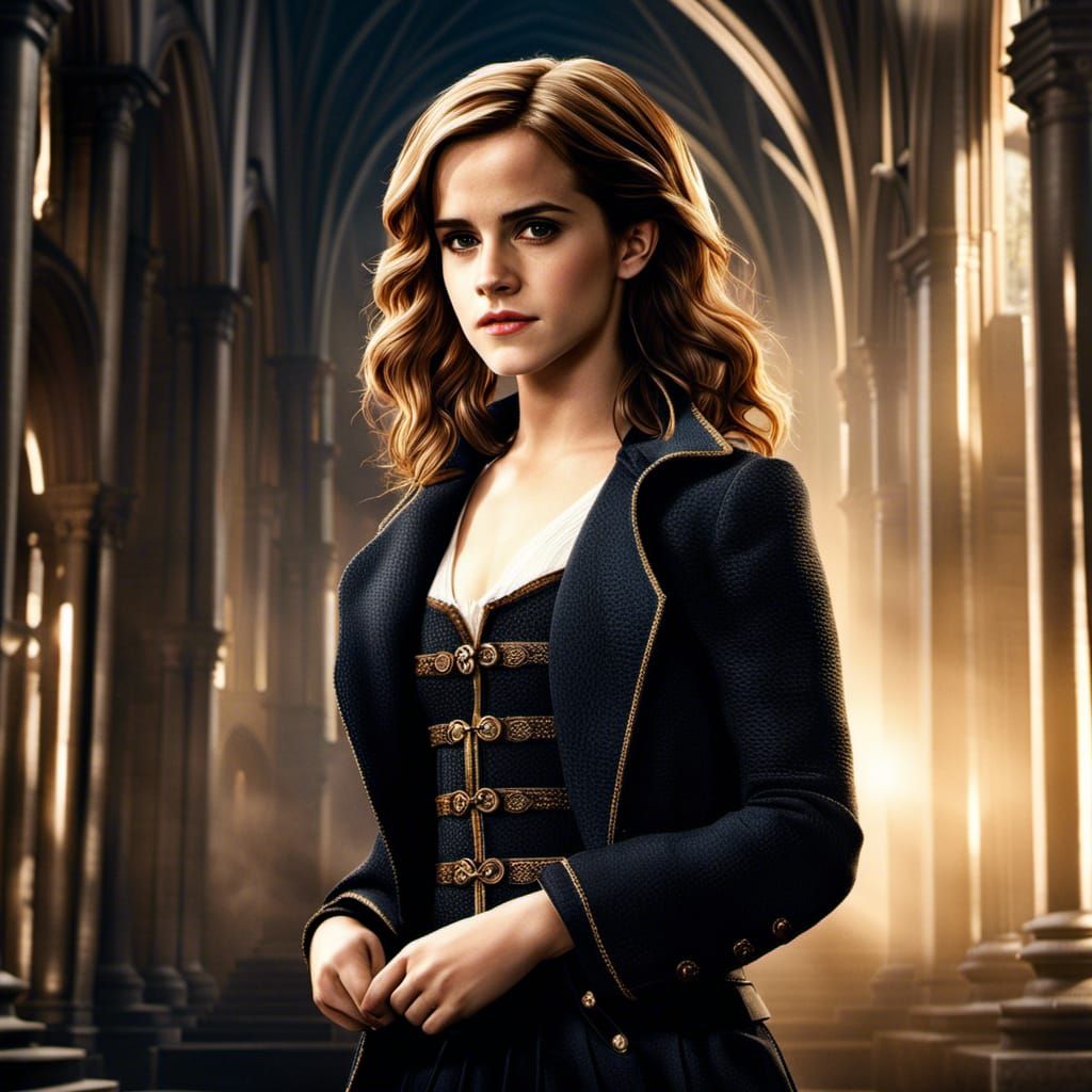 Portrait of Hermione - AI Generated Artwork - NightCafe Creator