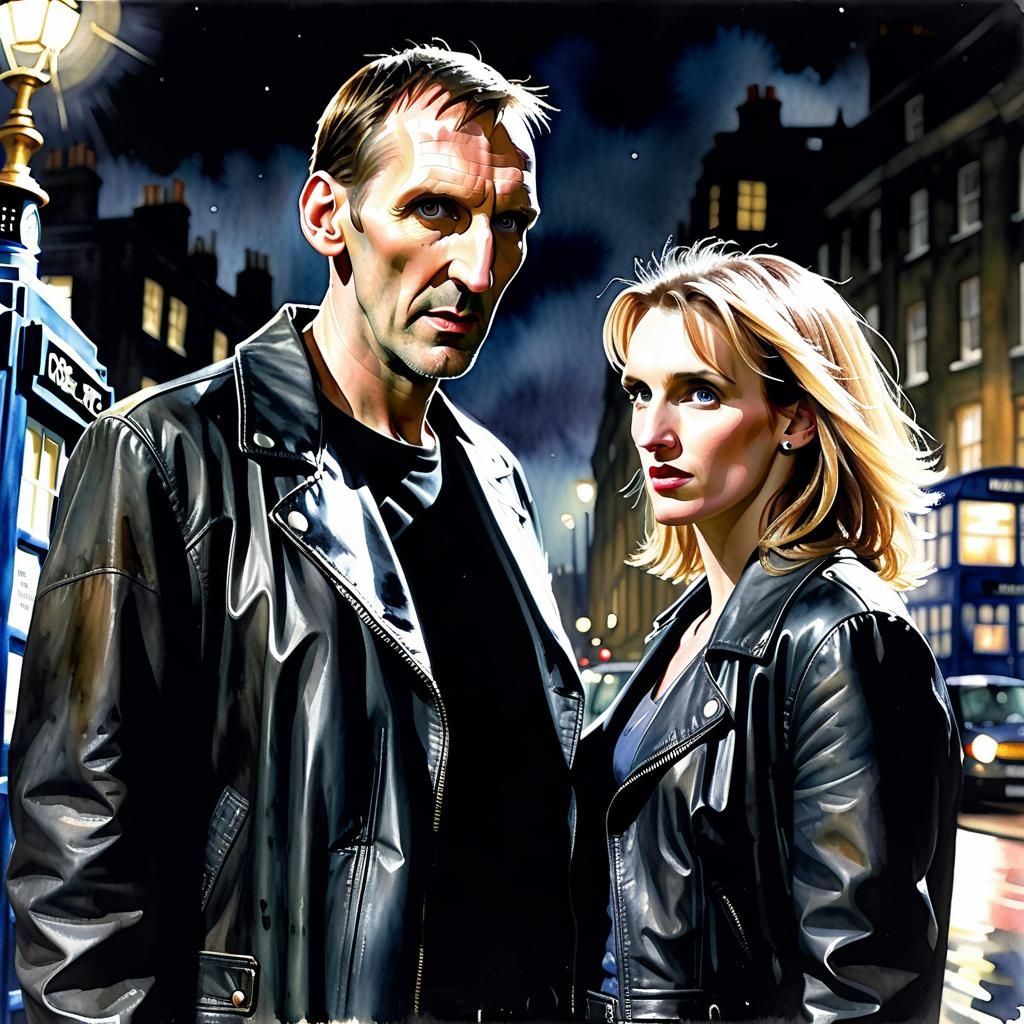 Christopher Eccleston as Doctor Who with ideal companion