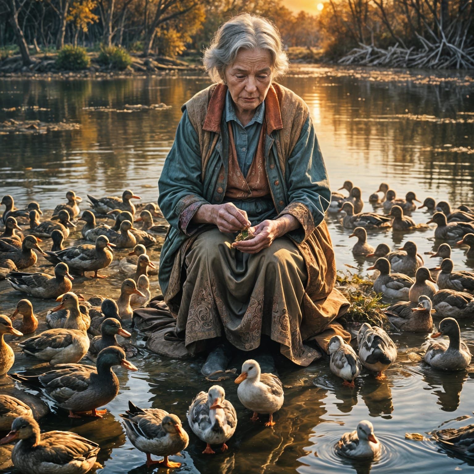 Feed the Birds  by @undefined