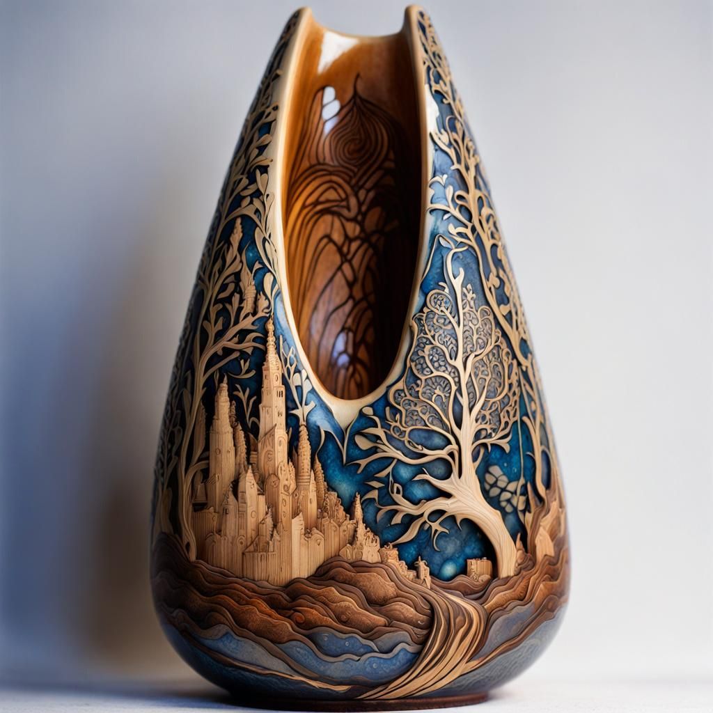 Turned Wood Bowl  by @Macenzi