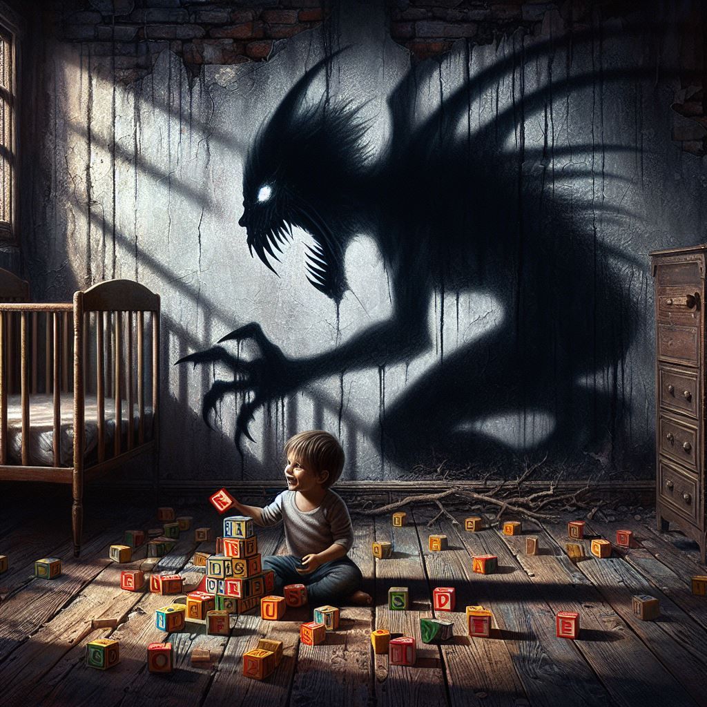 Shadow Play  by @Lellysaur