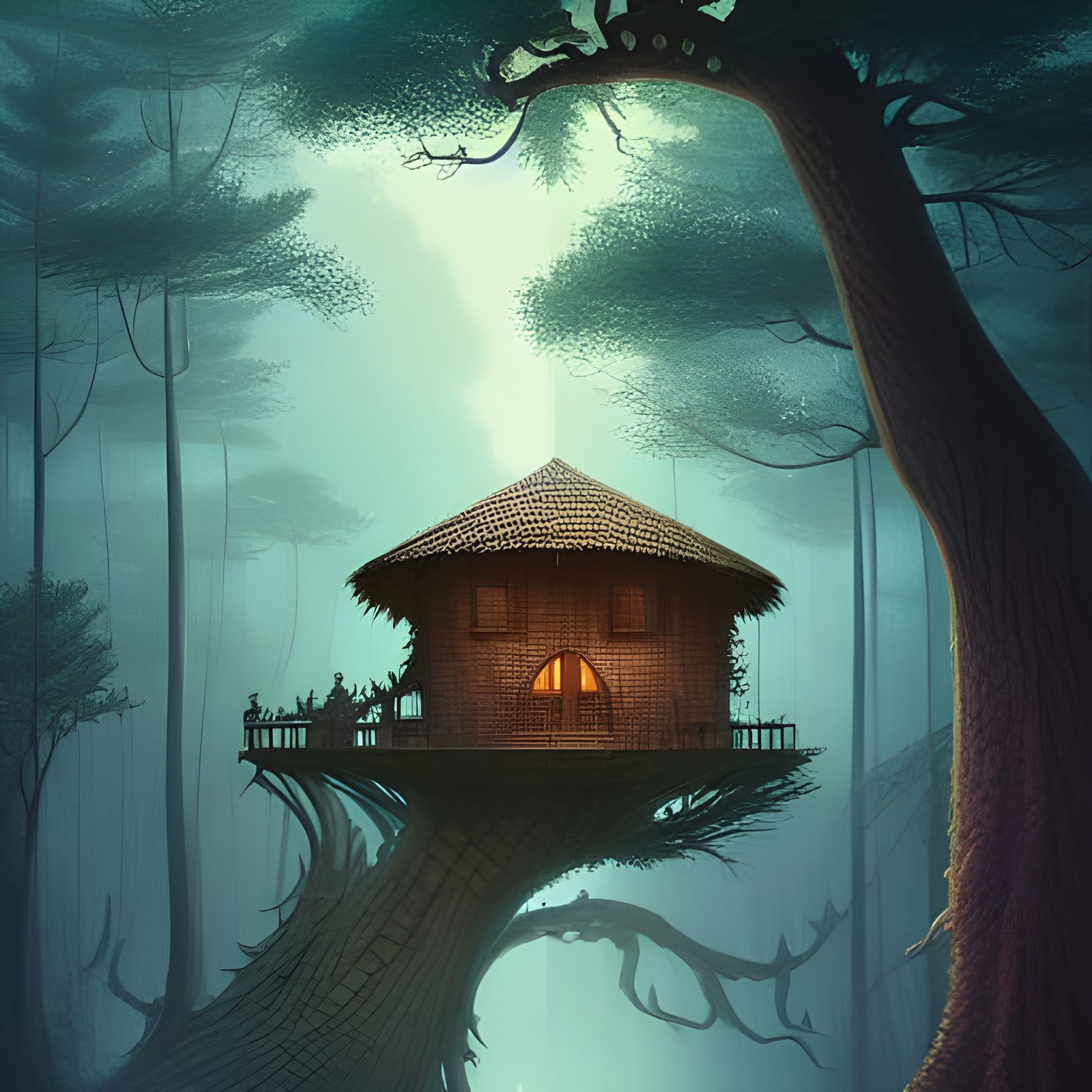 small treehouse