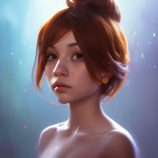 Elf Small, Innocent, Harmless And Cute - Ai Generated Artwork 