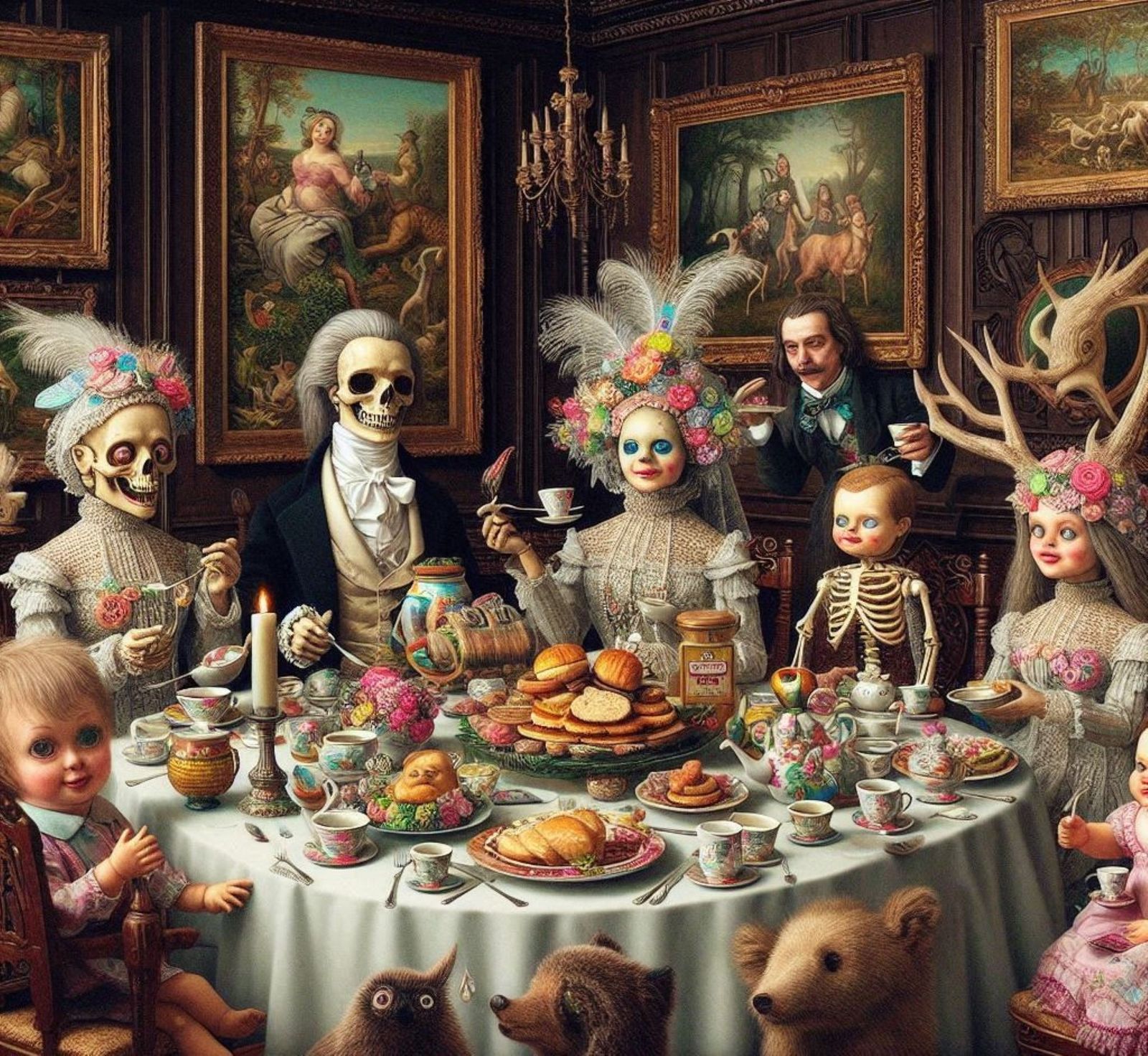 BELLMER DOLLS VICTORIAN BREAKFAST