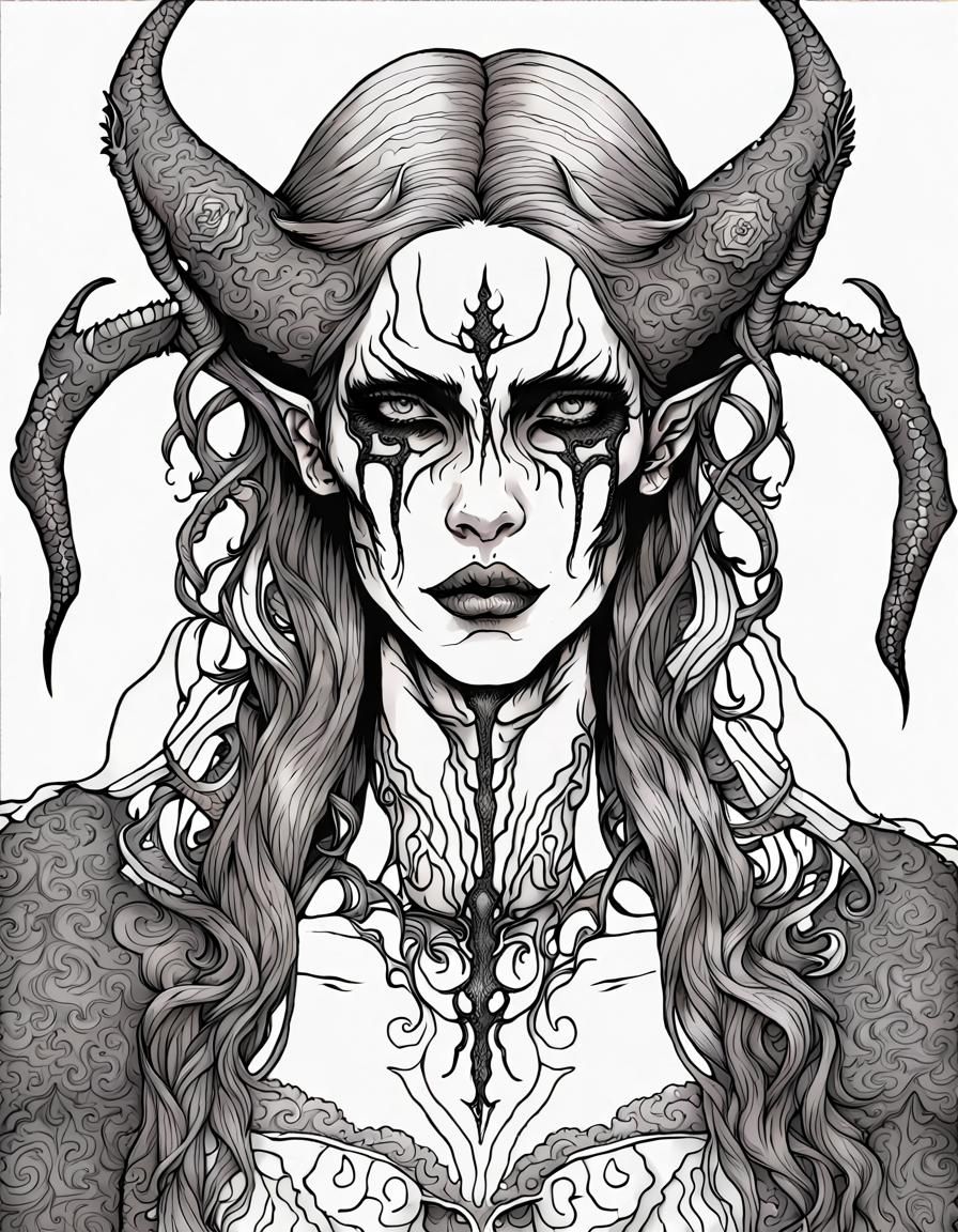 Demoness - AI Generated Artwork - NightCafe Creator