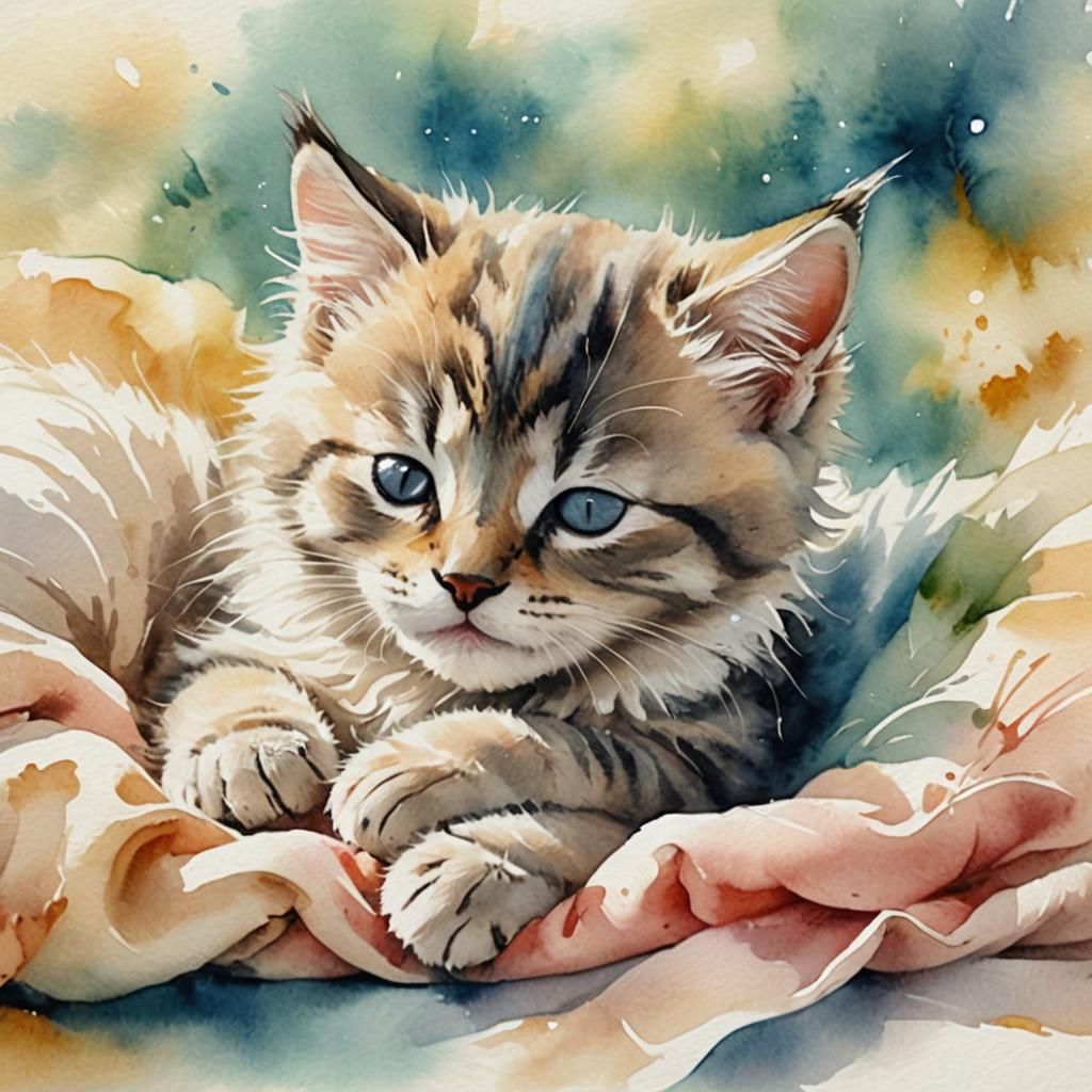 Sleepy Kitten