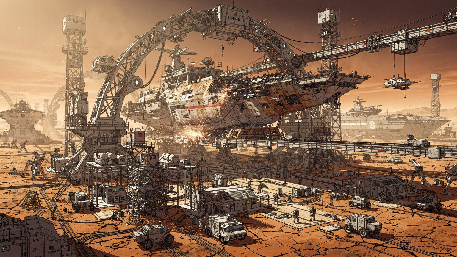 The Massive Refit and Rebuild Station