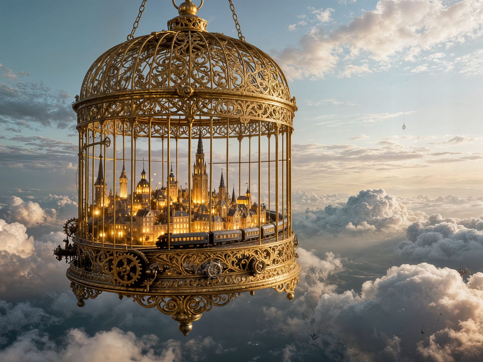 The Gilded Cage  by @Michael Pollhans