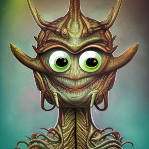 There are some really strange aliens around here.