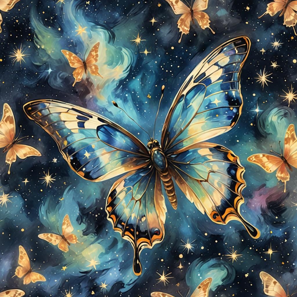 Ethereal butterfly  by @changing-light