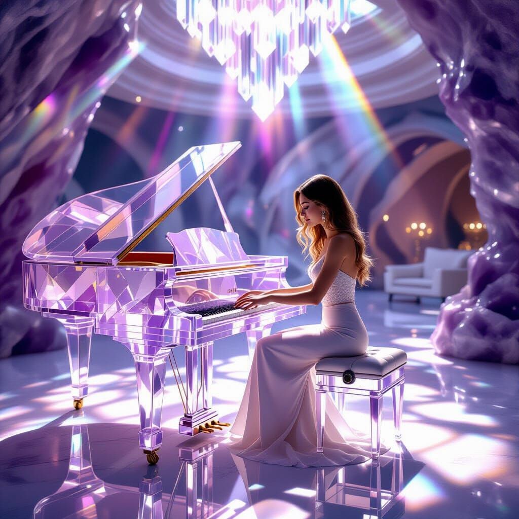 Crystal Melodies  by @Michael Dunne-Wright