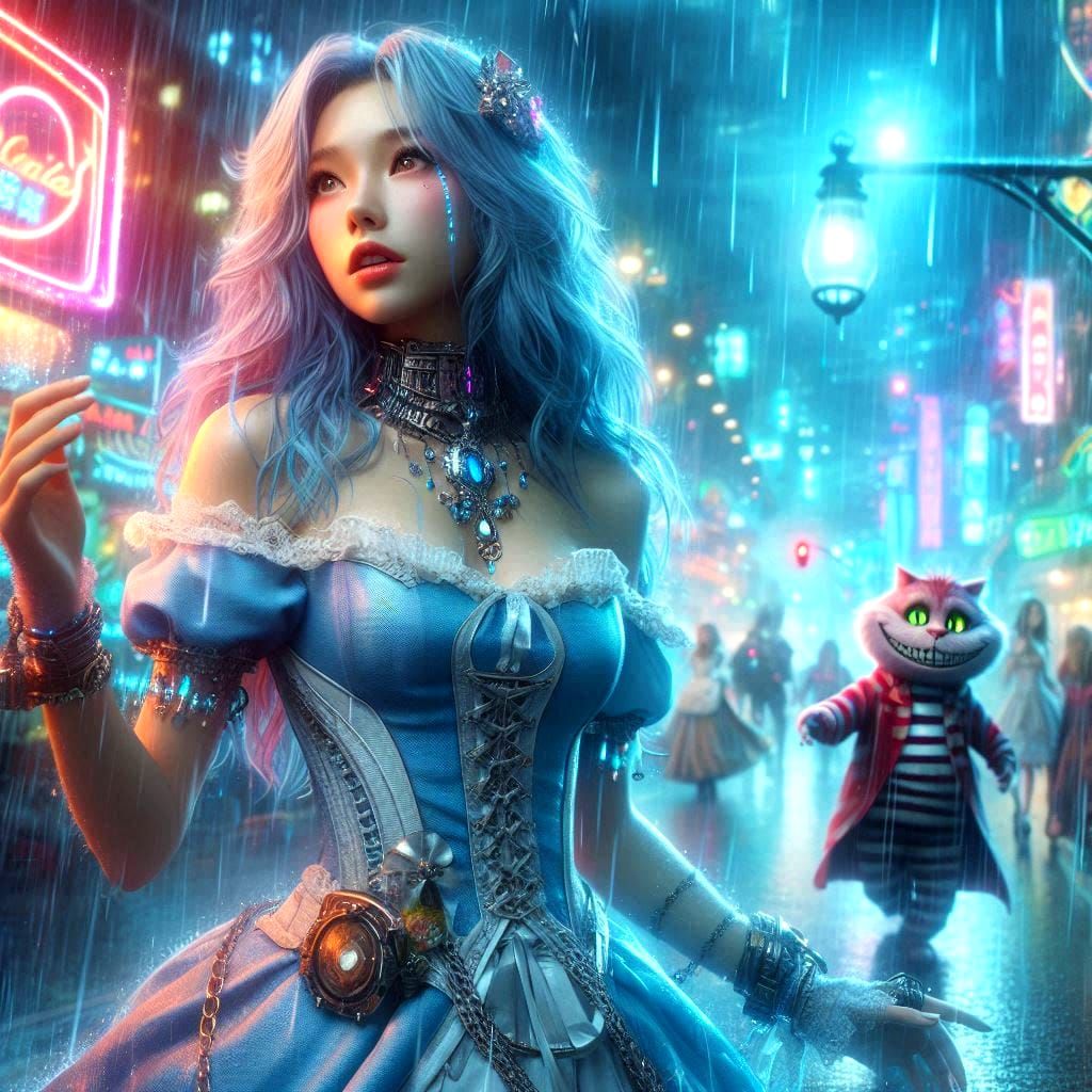 Stalking Cheshire Cat