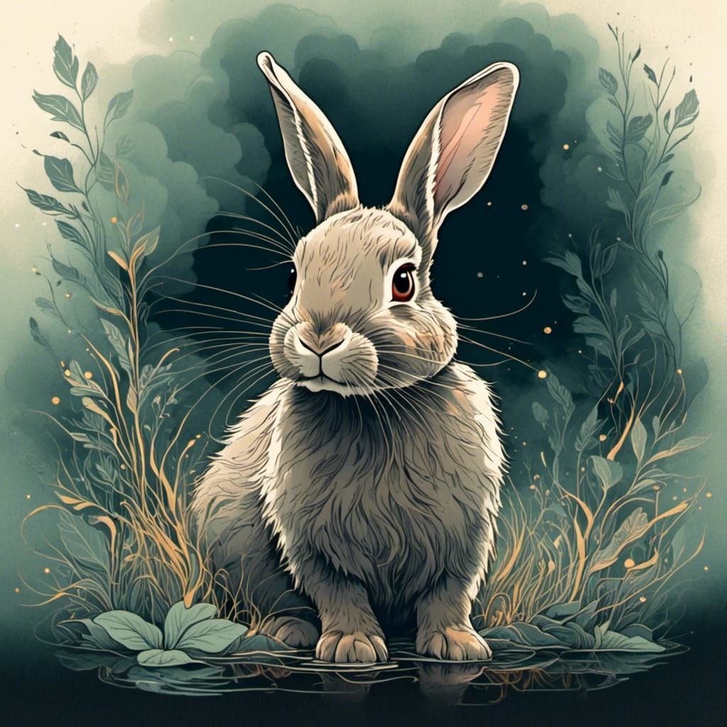  A smoky rabbit <lora:sMOkey:1.0> 