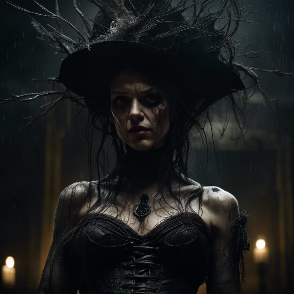 Extremely detailed cinematic film still photography of a wit...
